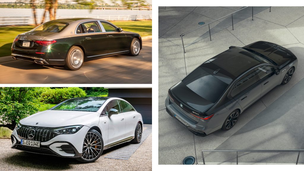 Flagship sedans of BMW and Mercedes-Benz – special versions