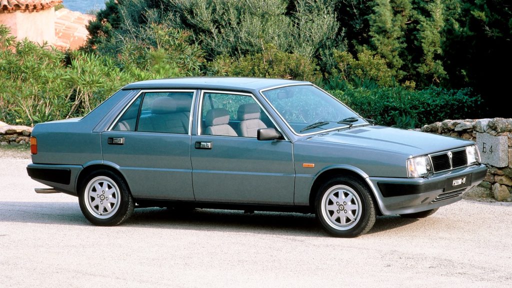 The Lancia Prisma was derived from the Fiat Ritmo before the modular platform was invented