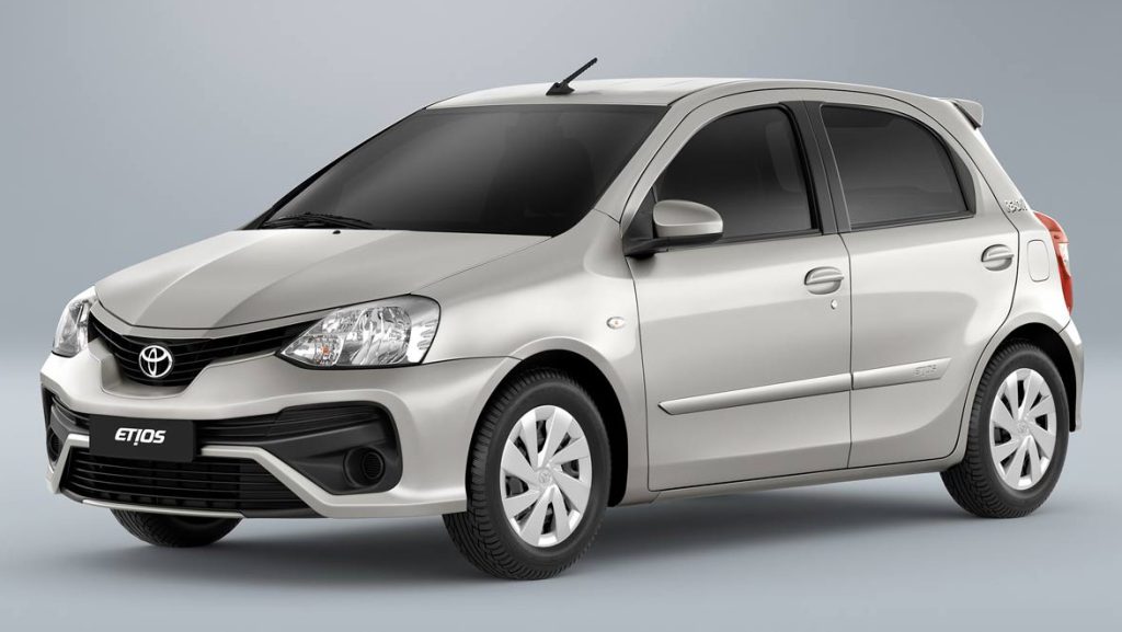 Superminis like the Toyota Etios use low-cost car wheels with plastic covers