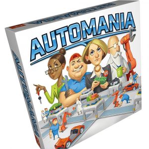 Automania car board game box