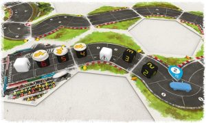 Car board game Rallyman GT