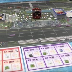 Racing board game Thunder Alley