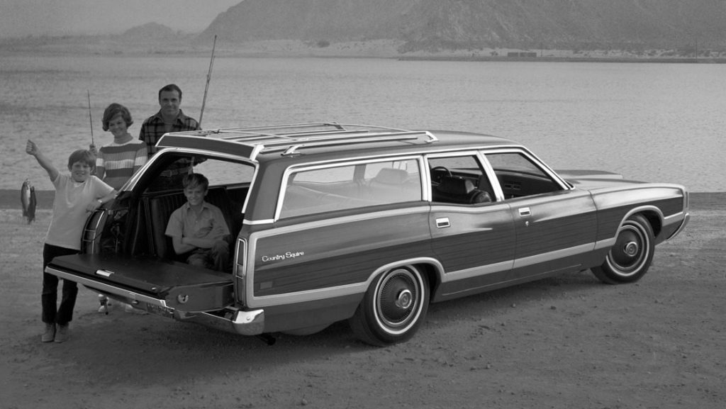 Ford LTD Country Squire in the 1970s