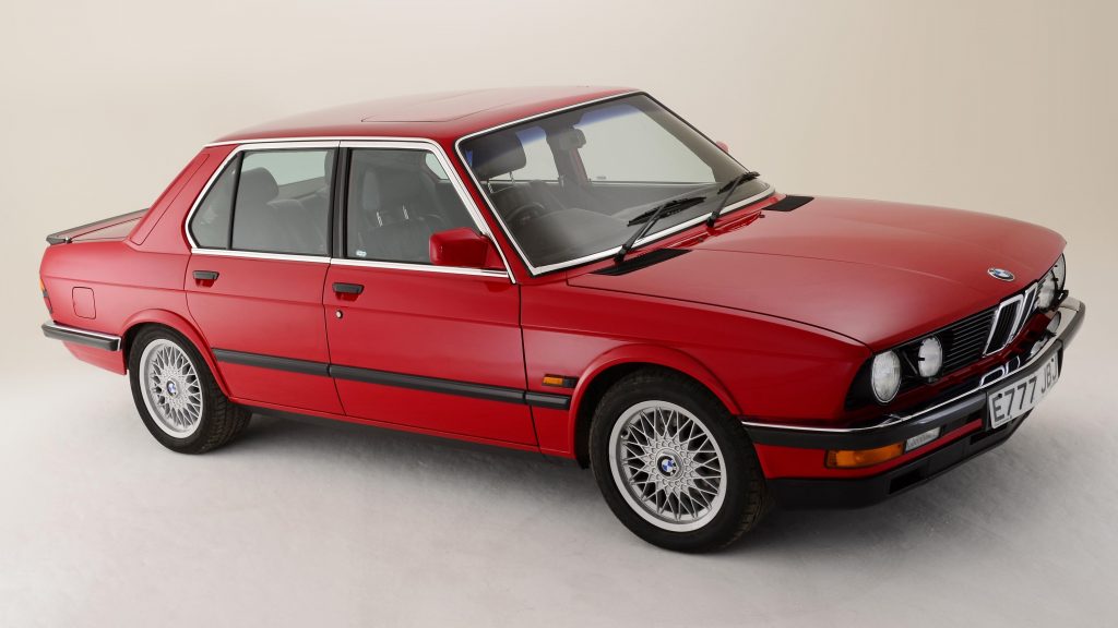 The 1986 BMW M5 is a typical sleeper car
