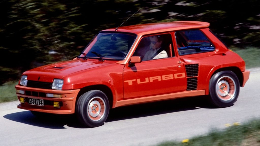 The Turbo model had only a basic visual resemblance to the regular Renault 5 (source: WheelsAge)