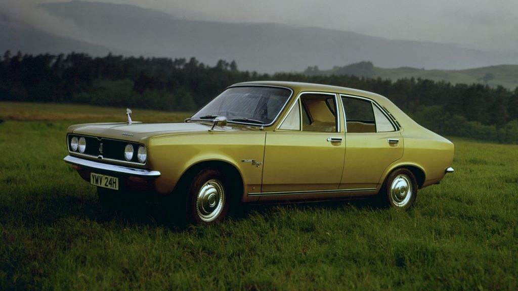 The Hillman Avenger was built by Rootes, then moved to Chrysler and Talbot brands. Confusing? There is more! (source: WheelsAge)