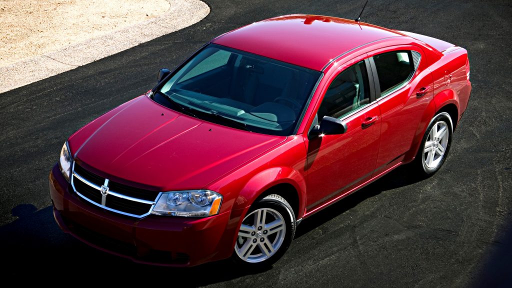 The second Dodge Avenger existed only as a sedan (source: WheelsAge)