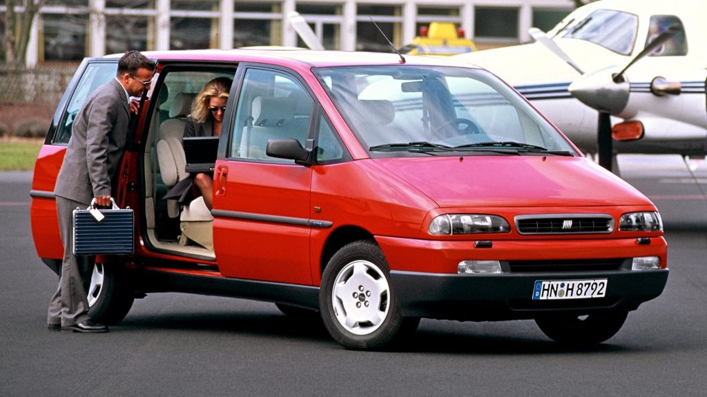 The Fiat Ulysse arrived in 1994 and had a facelift in 1998 (source: WheelsAge)