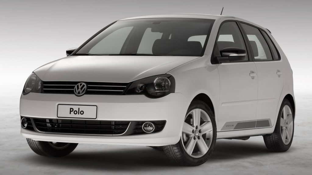Front quarter view of the 2011 Polo for Brazil