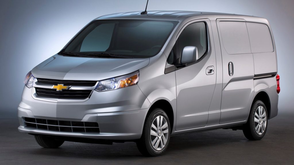 The badge-engineered Chevrolet City Express compact van had the same fate as the Nissan NV200 (source: WheelsAge)