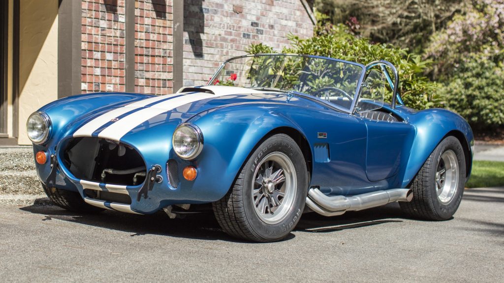 The 1966 Shelby Cobra could only have happened because Lee Iacocca accepted to invest in Carroll Shelby once he quit racing (credit: Bonhams)