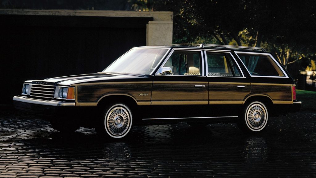 The 1981 Dodge Aries Station Wagon was one of the first car models derived from the revolutionary K platform (source: WheelsAge)