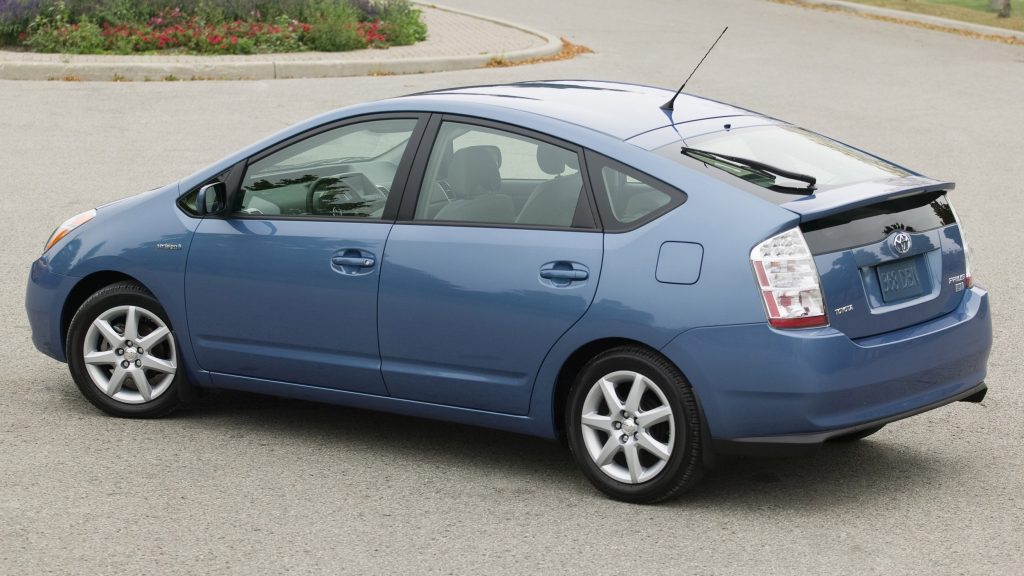 The 2003 Toyota Prius was the first generation to truly sell well around the world (source: WheelsAge)