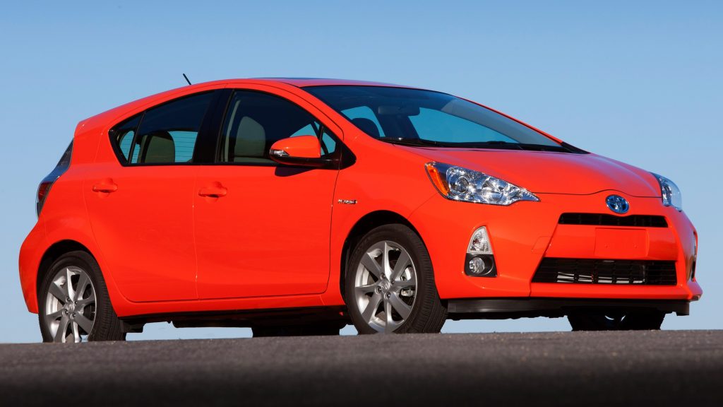 In 2012, the Toyota Prius received a hatchback version, the Prius c (credit: Dewhurst Photography)