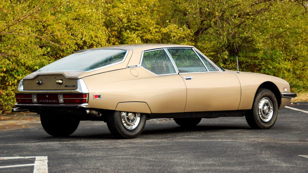 The 1973 Citroën SM is an interesting application of the Kammback