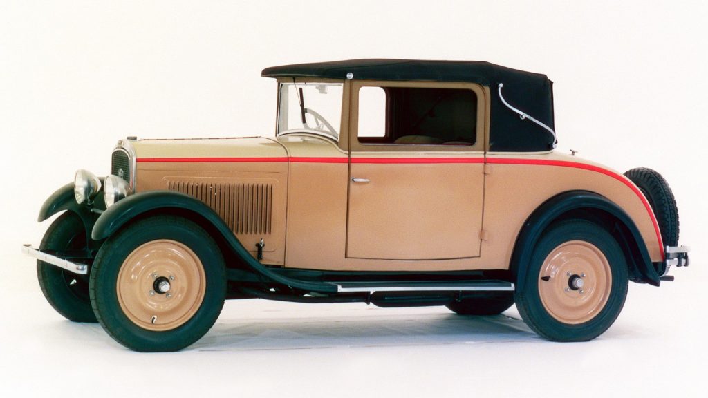 The 1930 Peugeot 201 Cabriolet is a case where the car would actually be more aerodynamic if driven in reverse