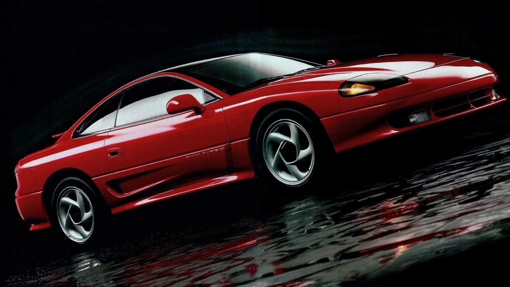 The Dodge Stealth is a regionalized version of the Mitsubishi 3000GT, brought to the USA as a captive import