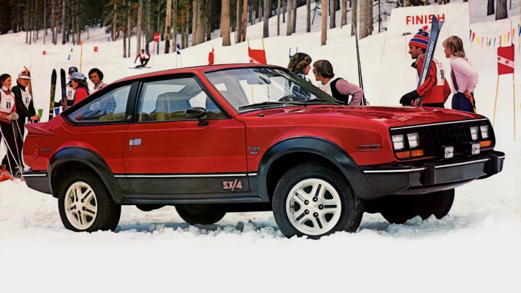 If you gave it four doors, the AMC Eagle would be perfectly aligned with the latest trends (source: WheelsAge)