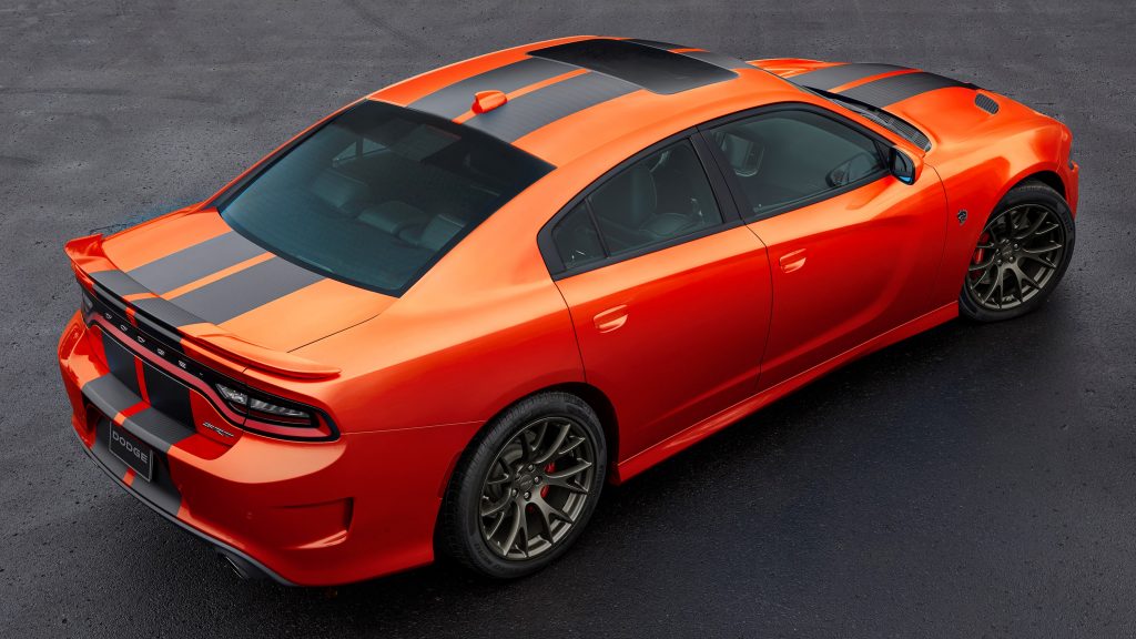 Orange Metallic is one of the unique paints available for the Dodge Charger