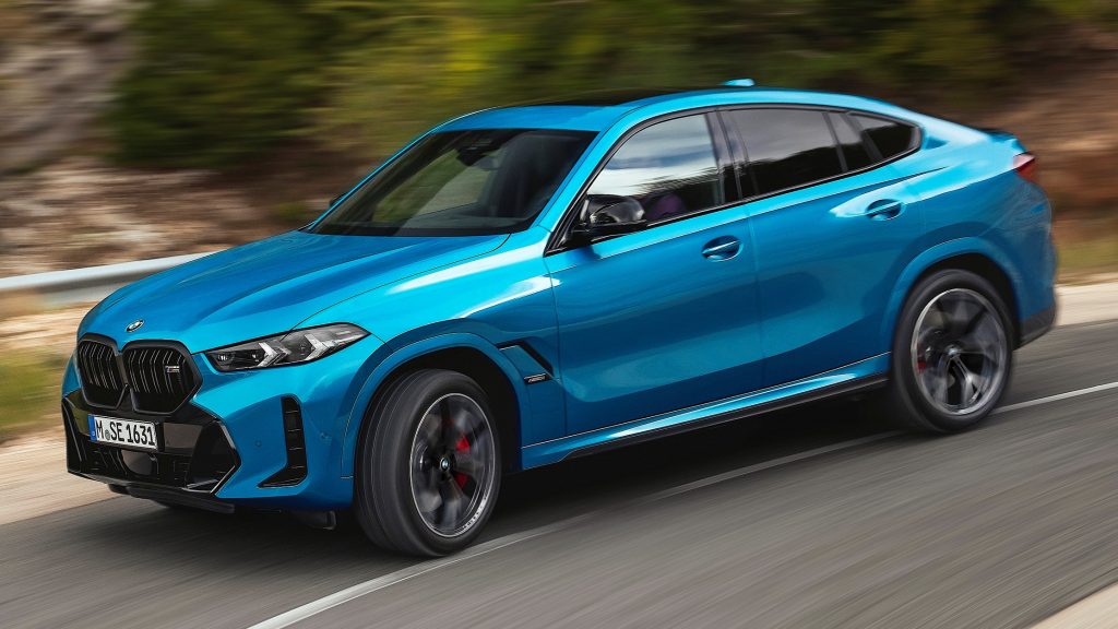 The BMW X6's coupé body offers a sporty and stylish alternative to conventional SUVs