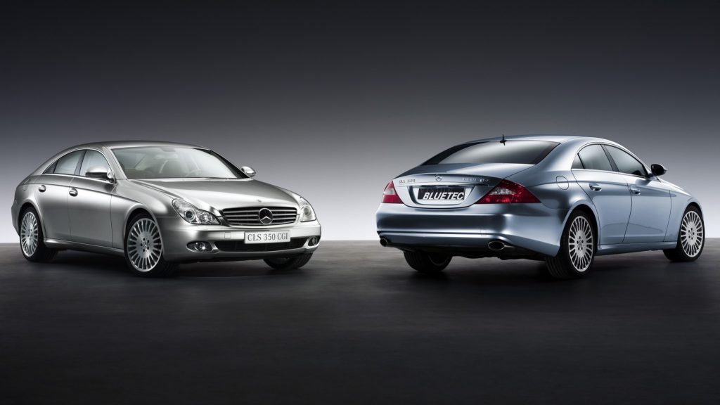 First generation of Mercedes-Benz's four-door coupé (source: DaimlerChrysler)