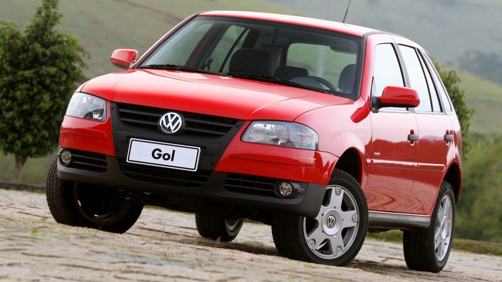 Front view of the 2007 Volkswagen Gol