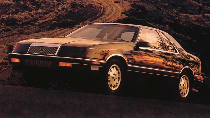 Front shot of the 1987 Chrysler LeBaron