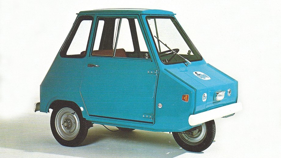 Side view of the 1978 Casalini Sulky quadricycle