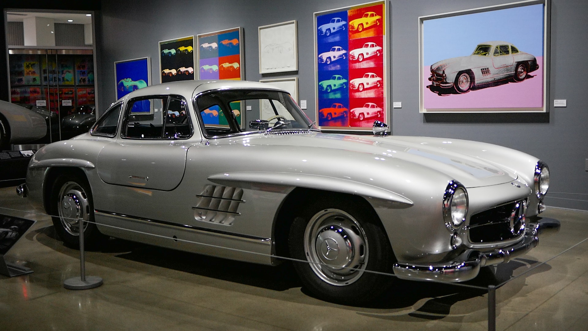 1954 Mercedes-Benz 300SL (credit: Justin Banner for Motor Trend)