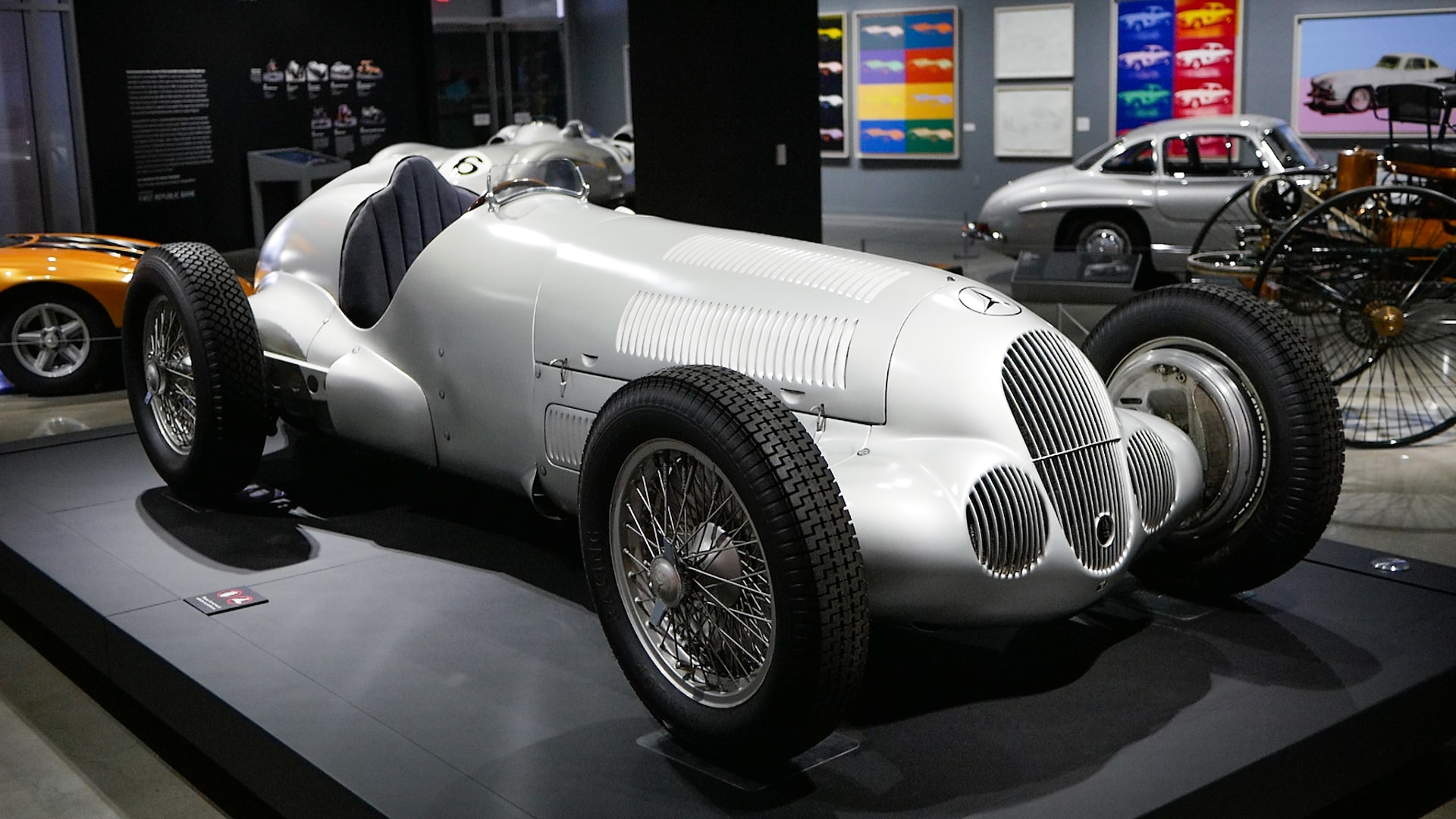 1937 Mercedes-Benz W125 Grand Prix (credit: Justin Banner for Motor Trend)