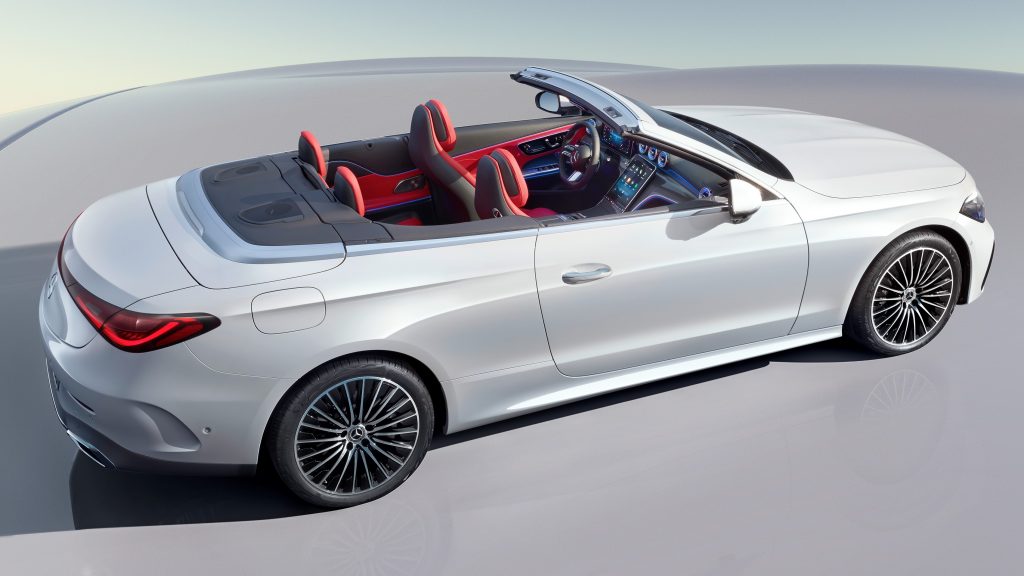 Mercedes-Benz CLE Cabrio with the AMG Line package