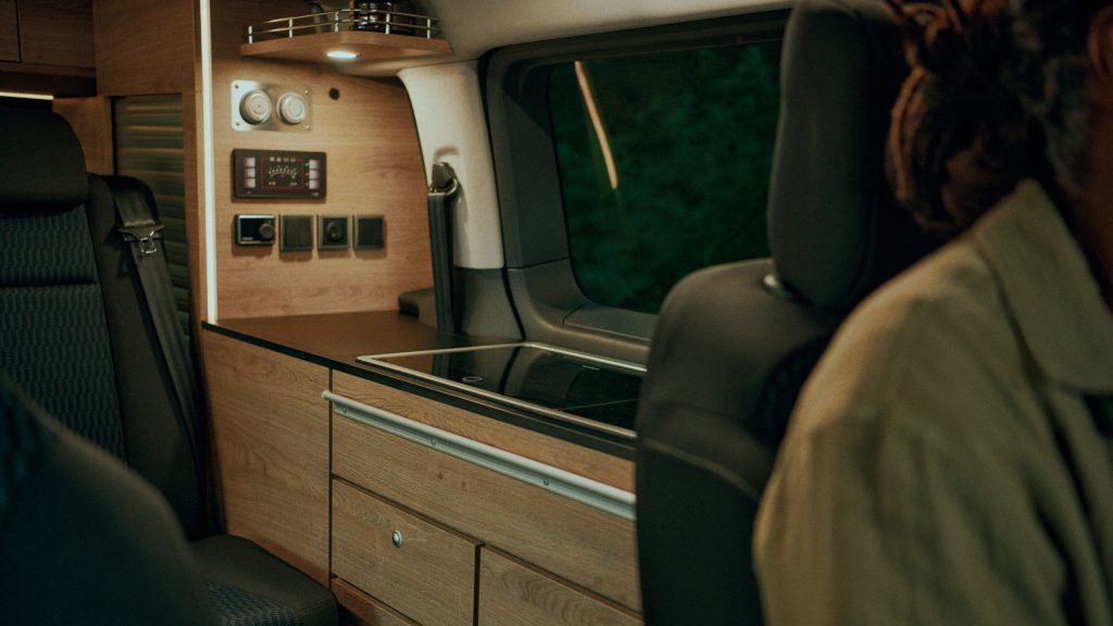 Internal view of the Citroën Type Holidays concept