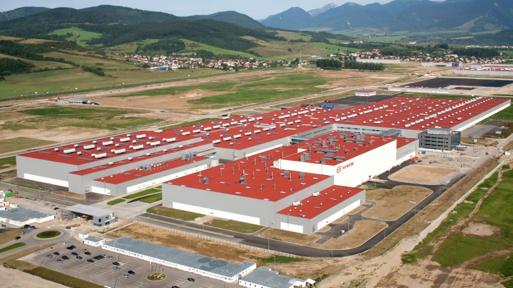 Kia's manufacturing plant in Slovakia