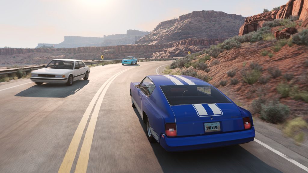 Promotional screenshot of BeamNG Drive